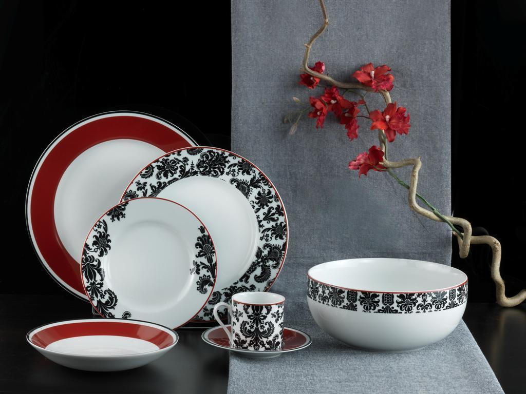 Damask dinnerware shop